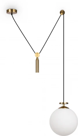 Подвесной светильник Freya Impulse FR5221PL-01BS (220V, на проводе, шар)