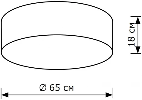 Потолочный светильник круглый Lighthall Camerona 65 LH022005 (круглые)