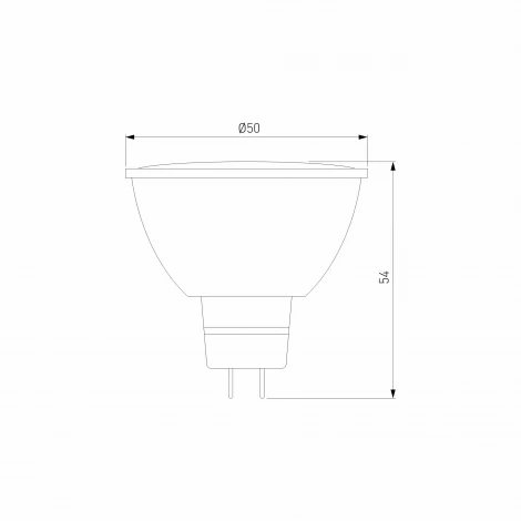 Умная светодиодная лампа Elektrostandard Умная лампа G5.3 BLG5318 (a071007, Умный дом, Алиса)