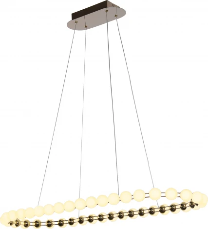 Подвесной светильник Favourite Helmet 4590-10P (LED, 220V, на проводе, шарики, круглые)