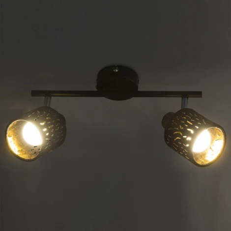 Спот на штанге Globo Troy 54121-2 (220V, выключатель, круглые)