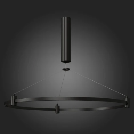 Шинопровод магнитный-кольцо с подвесами и основанием под блок питания ST Luce Farm ST025.413.00 (24V)