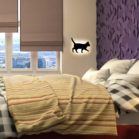 Настенный светильник светодиодные Escada Tom 10209/SG LED 5W Black