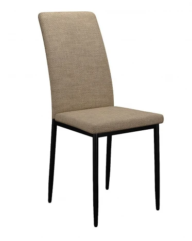 Стул DikLine 272 SB4 бежевый, ножки черные арт.00-00077984