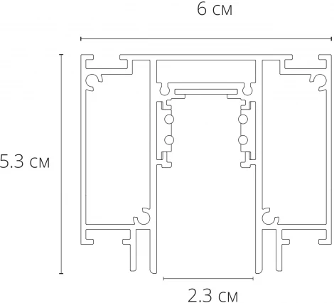 Магнитный шинопровод Arte Lamp Linea-Accessories A474206