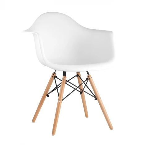 Пластиковое кресло EAMES DAW Белый