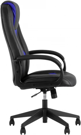 Кресло игровое TopChairs ST-CYBER 8 черный/синий УТ000035042