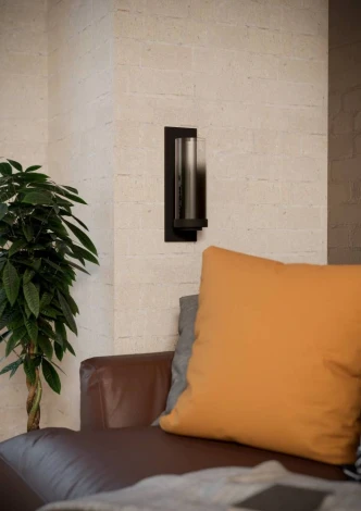 Бра Eglo Toothill 44003 1х40W (E27) сталь черный/затемненное стекло, черный прозрач