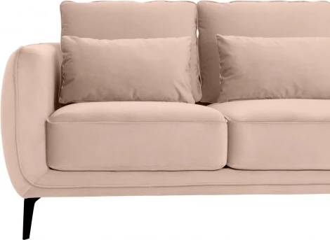 Диван Amsterdam двухместный ОГОГО (арт.701173), (Ткань/Бежевый)