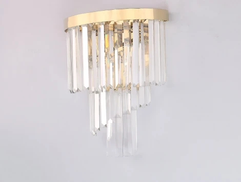 Бра Newport 31100 31103/A gold left (220V, хрусталь)