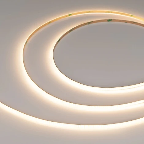 Светодиодная лента COB-X420-4mm 24V Warm3000 (10 W/m, IP20, CSP, 5m) (Arlight, узкая) 040901