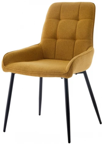 Стул CARACAS Barrel-97 Антрацит, ткань / черный каркас Товарный знак DISAUR