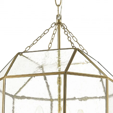 Подвесная люстра Favourite Quadratum 1948-4P (220V, на цепи, подсвечник, свеча)