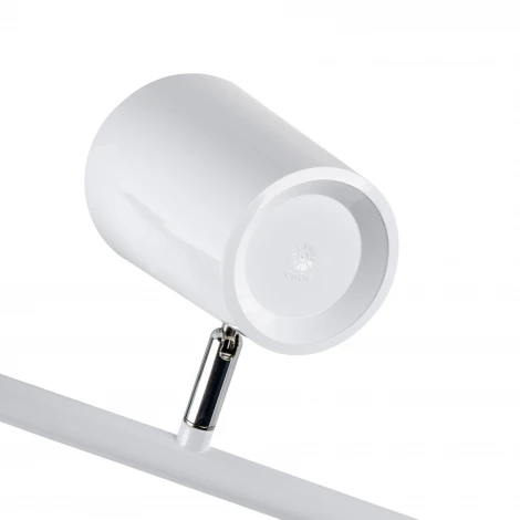 Торшер светодиодный, 2х6W, сенсорный выключатель, диммер, белый Uniel ULM-T600 2х6W/4500K/DIM WHITE