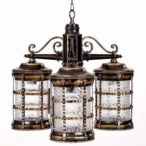 Уличный светильник подвесной Oasis Light 81270/3 Gb