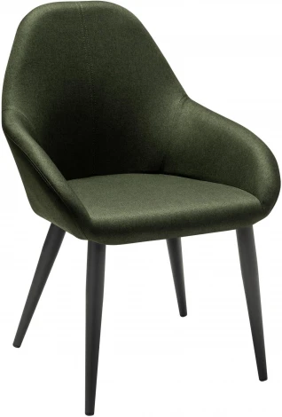 Кресло Kent темно-зеленый/черный R-Home арт.410119120h_ТмЗел_черн