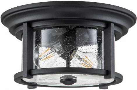 Потолочный светильник уличный Feiss Merrill FE-MERRILL-F-BLK (220V, круглые, IP44)