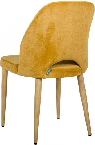 Стул Ledger Желт/Натуральный Дуб R-Home арт.4101230h_ЖелтНДуб