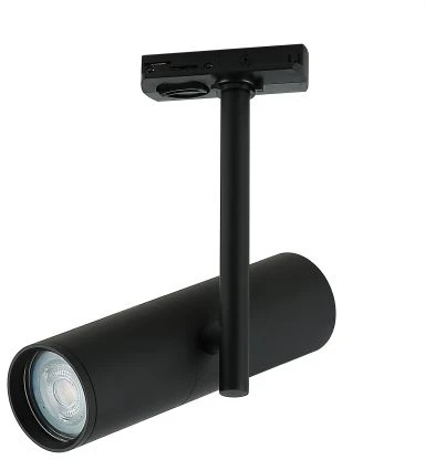 Трековый светильник однофазный KITO IL.0010.0012 BK