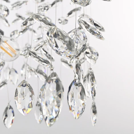 Потолочная люстра хрустальная на штанге Arte Milano Milano-1 23111.1000.14.E14.B CB (220V)