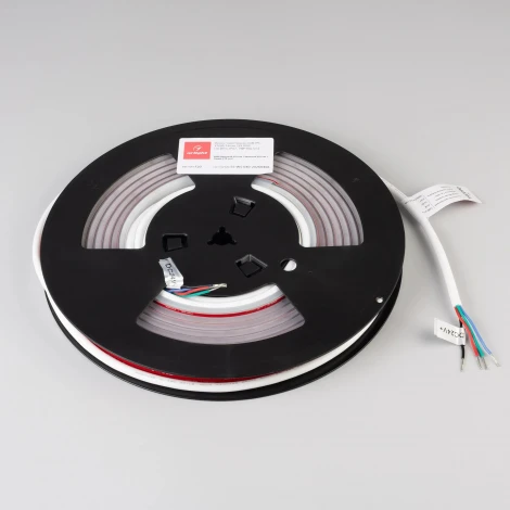 Светодиодная лента герметичная COB-PS-X1680-14mm 24V RGB (10 W/m, IP67, TWP100, 5m) (Arlight,) 060354