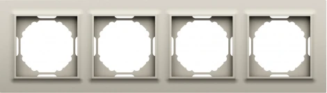 Рамка 4-я, Wave матовый кашемир Donel A07 DEW21435