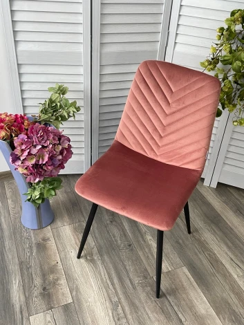 Стул DUKE BLUVEL-52 PINK, велюр