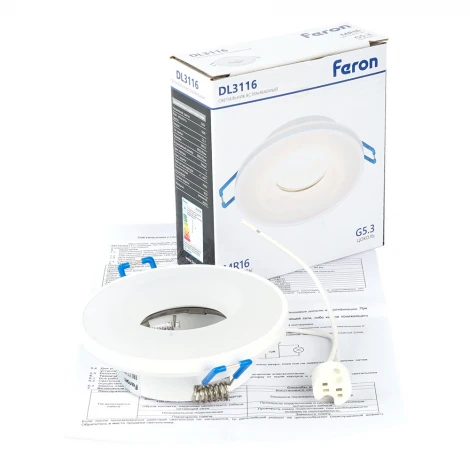 Светильник потолочный встраиваемый Feron DL3116 51940
