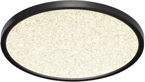 Настенно-потолочный Sonex Omega Black 7662/32L MITRA пластик/белый/черный LED 32Вт 3000/4000K D400 IP20 (220V, круглые)