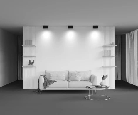 Потолочный светильник Atom GU10 2x50Вт Maytoni Technical C017CL-02B (220V)