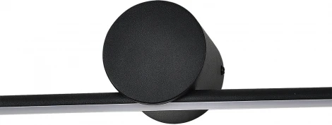 Настенный светодиодный светильник Escada Line 9Вт, металл/силикон, чёрный (220V)