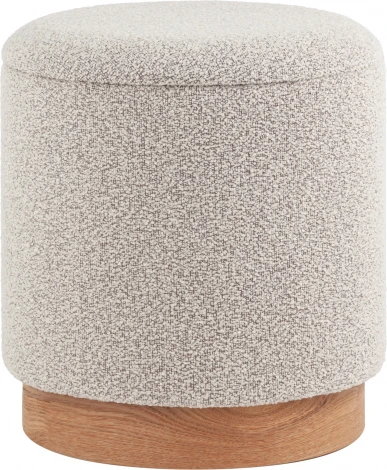 Пуф с ящиком Холли S букле бежевый, Stool Group