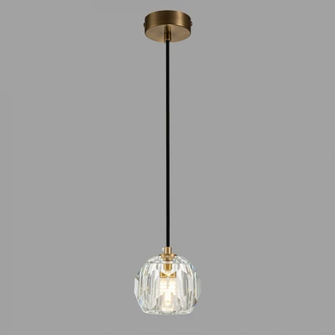 Подвесной светильник Belfast Clifton D3315-1 GL CL (220V, на проводе, шар)