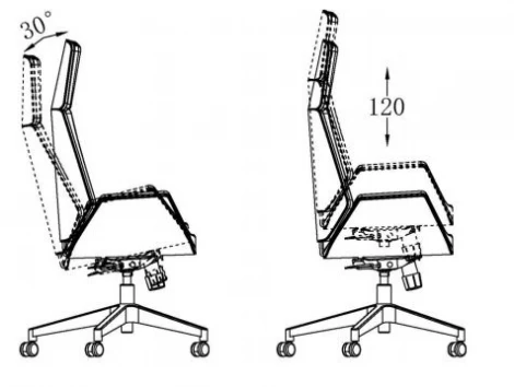 Кресло руководителя Бюрократ _OPTIMUM черный эко.кожа крестовина алюминий пластик белый