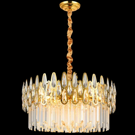 Подвесная люстра Natali Kovaltseva Navis 76019/10C GOLD