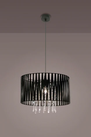 Подвесная люстра Lampex Diana 801/1 CZA