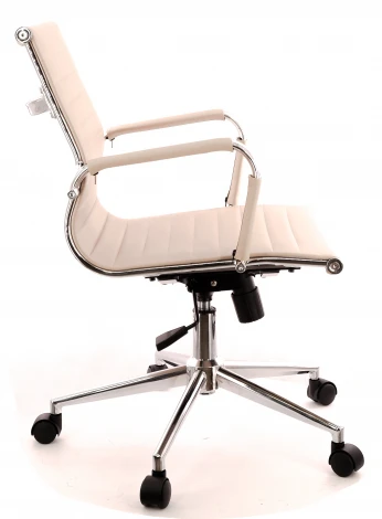 Компьютерное кресло для оператора Leo T экокожа бежевый