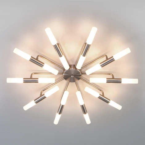 Потолочная люстра Wi-Fi Bogate's Bastone 347 Smart (220V, управление смартфоном, голосовое управление, умный дом - Minimir Home, Алиса, Маруся, Салют, круглые)