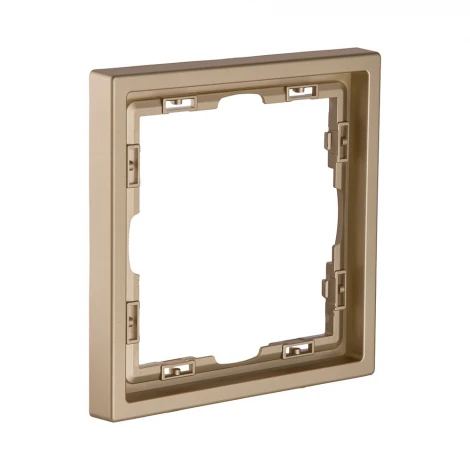 Рамка 1-постовая золотой Kollinger Eclipse EC1GD