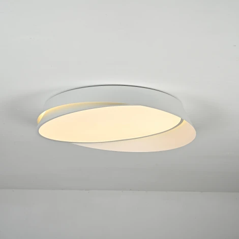 Потолочный светильник круглый Shell D55 White Imperiumloft Shell (228947-26) (LED, 220V, пульт управления, круглые)