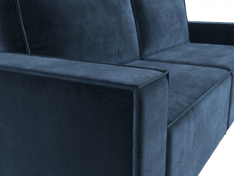 Диван прямой Куба Лига Диванов (Велюр) арт.126566