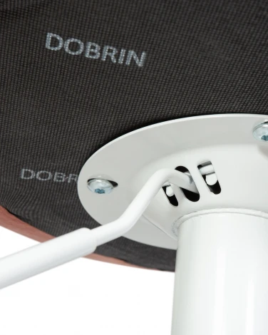 Стул барный TAILOR WHITE (пудрово-розовый велюр (MJ9-32))