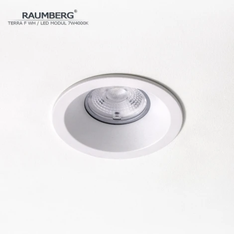 Встраиваемый светильник Raumberg Terra F TerraF\Wh\7W4000K White Led 7w 4000K