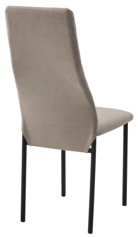 Стул МОНАКО цвет Marseille-13 Латте, велюр / черный каркас M-City 64600