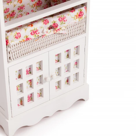 Комод с 2-мя корзинами Secret De Maison LE RAY ( mod.TT-WC004 ) Белый (White) (МДФ+Павловния)