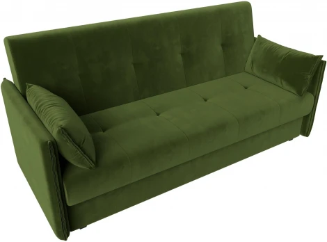 Диван-книжка Лига-018 (Зеленый/Микровельвет) Лига Диванов арт.117858