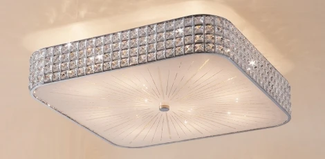 Потолочный светильник Citilux Портал CL324201 (220V, хрусталь K9)