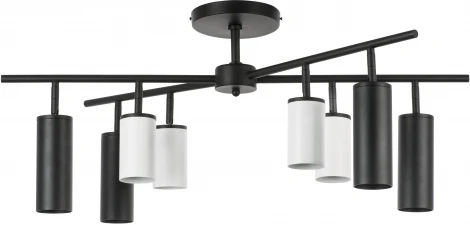 Люстра потолочная на штанге Rullo LR728364874 (571728+214436-4+214487-4) (220V, круглые)