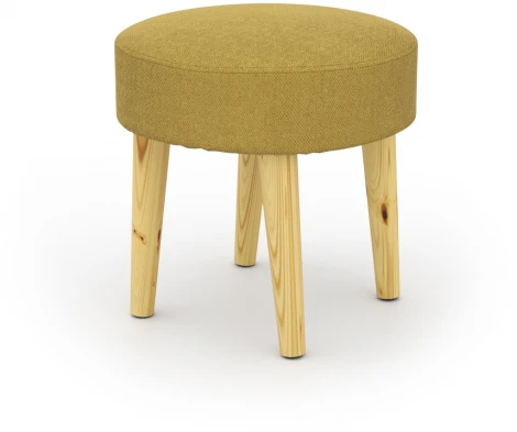 Пуф Arsko Сканди 2 горчичная рогожка