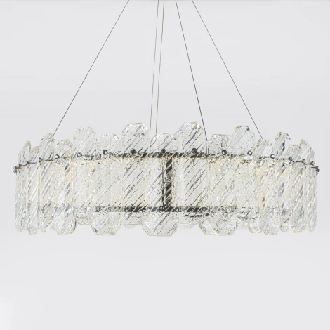 Подвесная люстра светодиодная хрустальная с регулировкой цветовой температуры Modelux MODELUX ML.350.800 CR